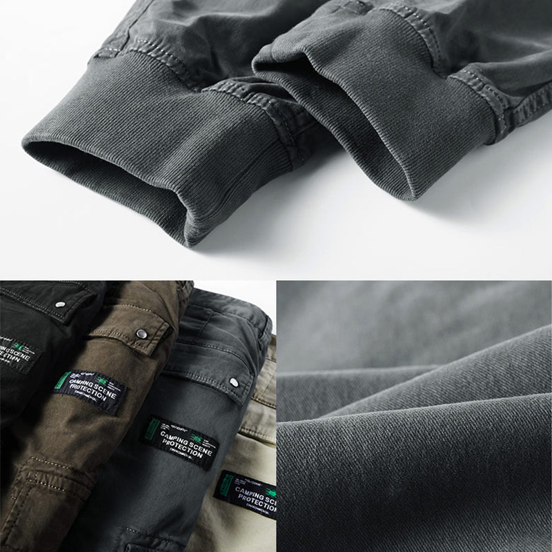 ハヤト ミリタリーカーゴジョガーパンツ