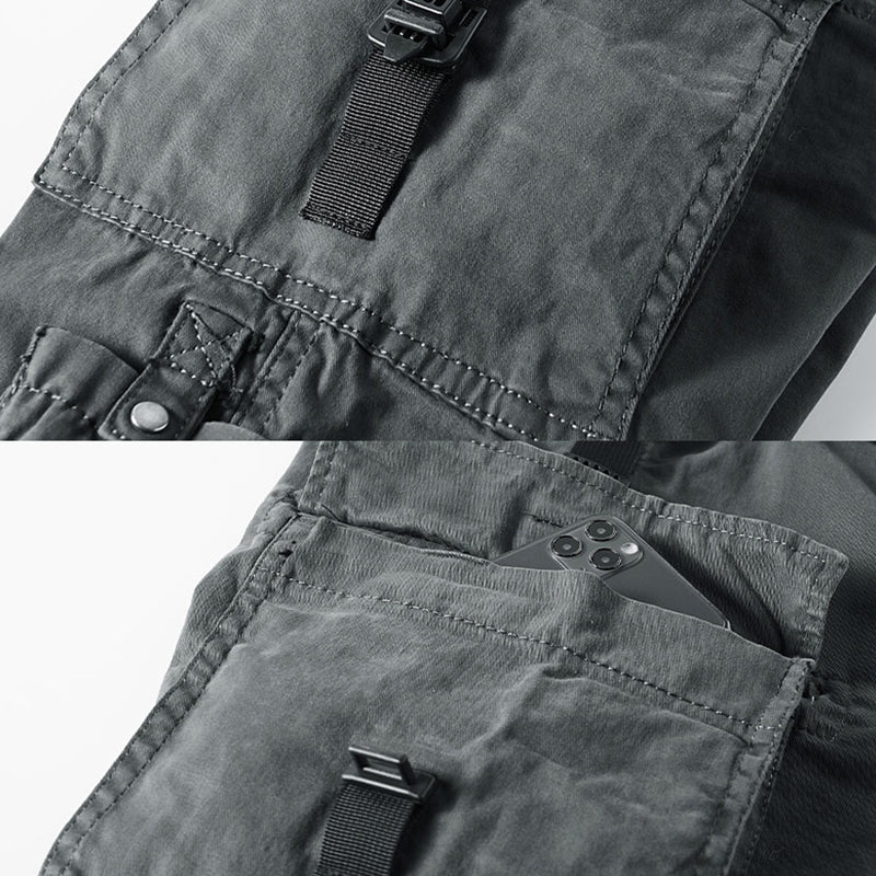 ハヤト ミリタリーカーゴジョガーパンツ