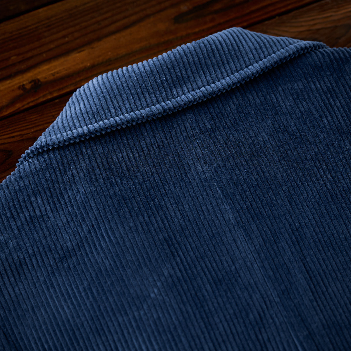 ネイビー ソラ コーデュロイワークジャケット