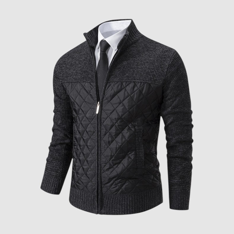 ケイスケ キルティング コンビ ジャケット