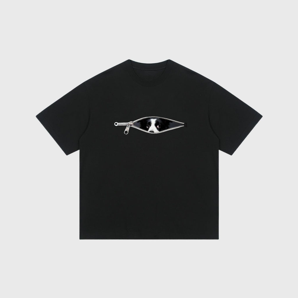 メンズ 綿100%オーバーサイズ半袖Tシャツ — ゆったりシルエット