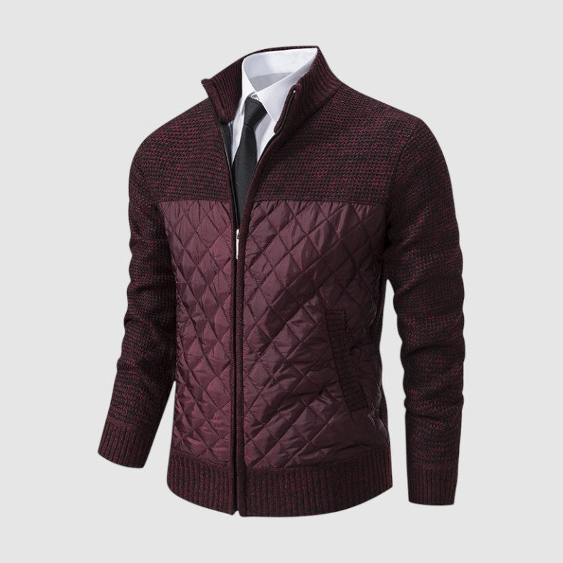 ケイスケ キルティング コンビ ジャケット