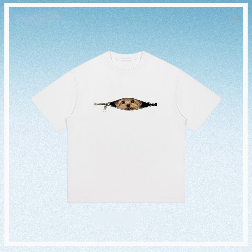 メンズ 綿100%オーバーサイズ半袖Tシャツ — ゆったりシルエット