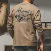 モータークラブログロングスリーブTシャツ