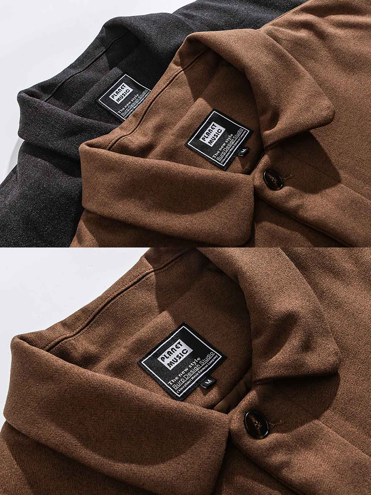 カイロウールロングコート