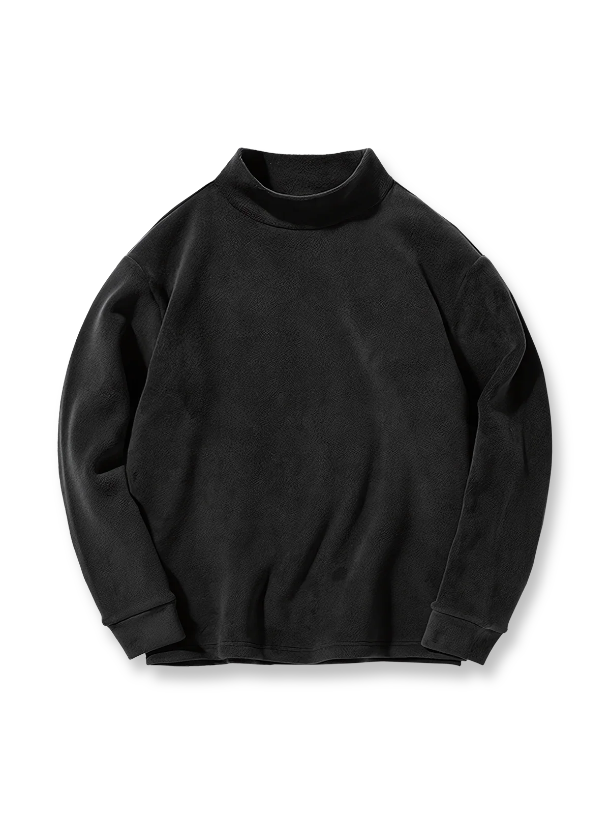 リオン ソフトフリース モックネック スウェットシャツ