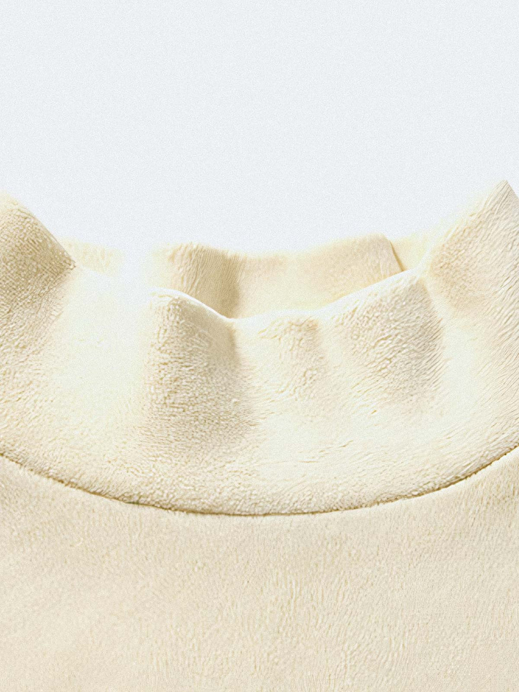 リオン ソフトフリース モックネック スウェットシャツ