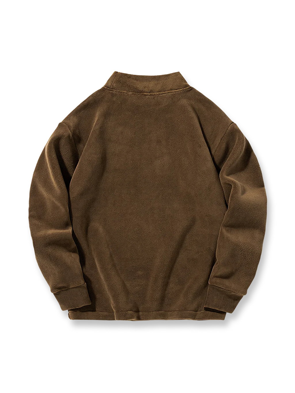 リオン ソフトフリース モックネック スウェットシャツ