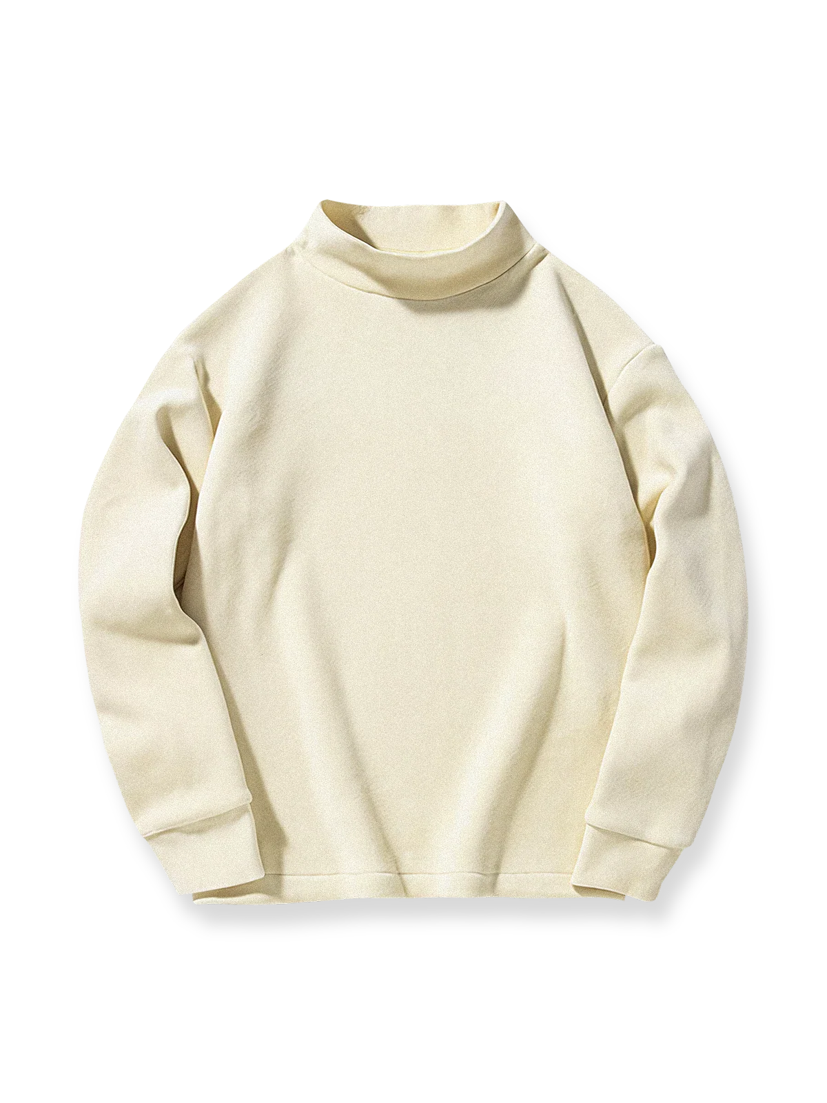 リオン ソフトフリース モックネック スウェットシャツ