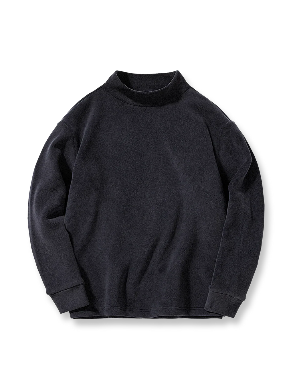 リオン ソフトフリース モックネック スウェットシャツ