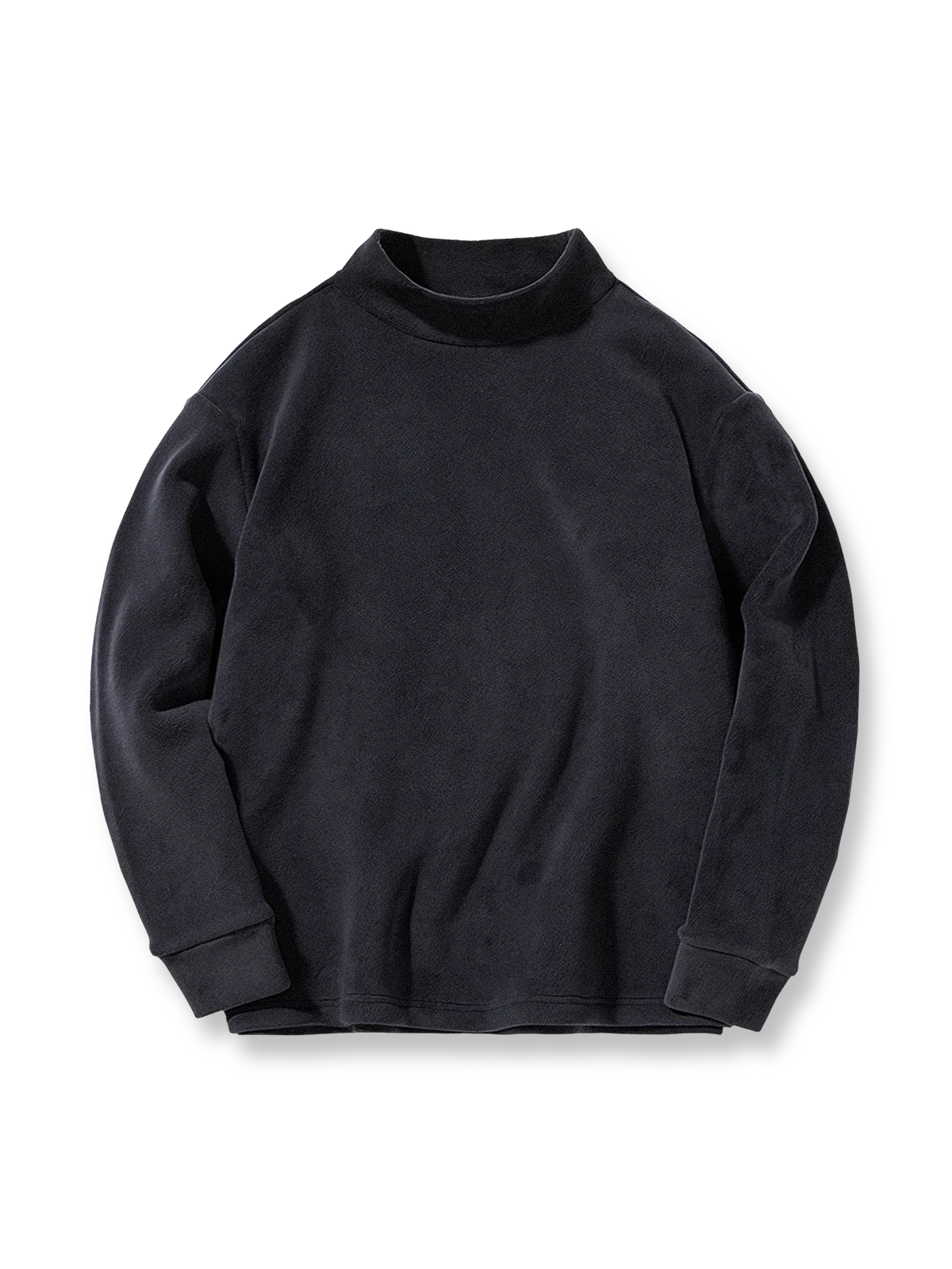 リオン ソフトフリース モックネック スウェットシャツ