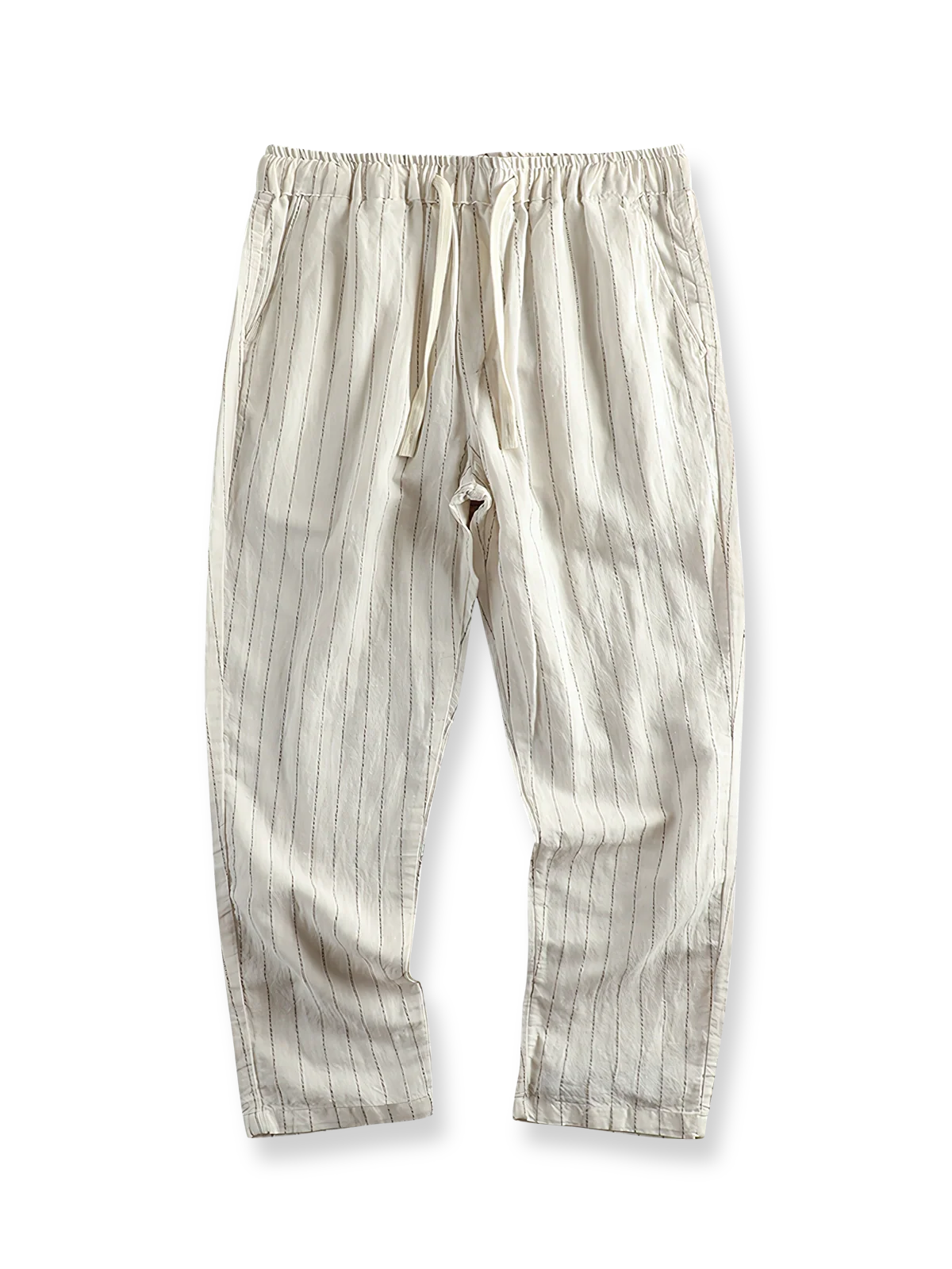 チノストライプリラックスパンツ