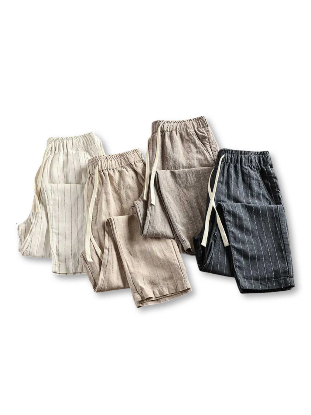 チノストライプリラックスパンツ