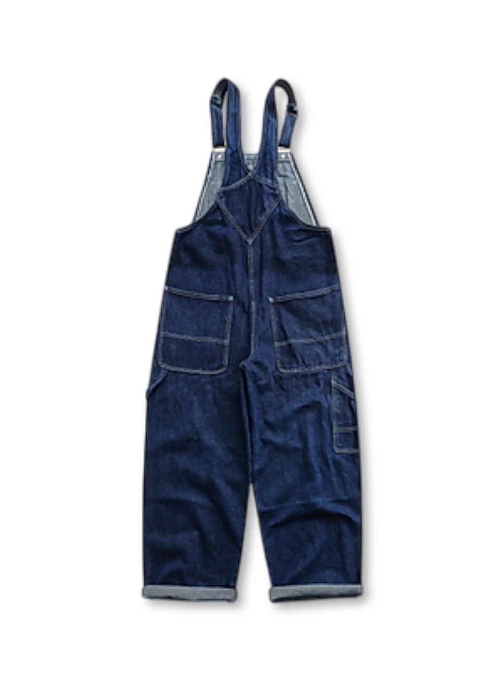 ソラ インディゴ デニムオーバーオール