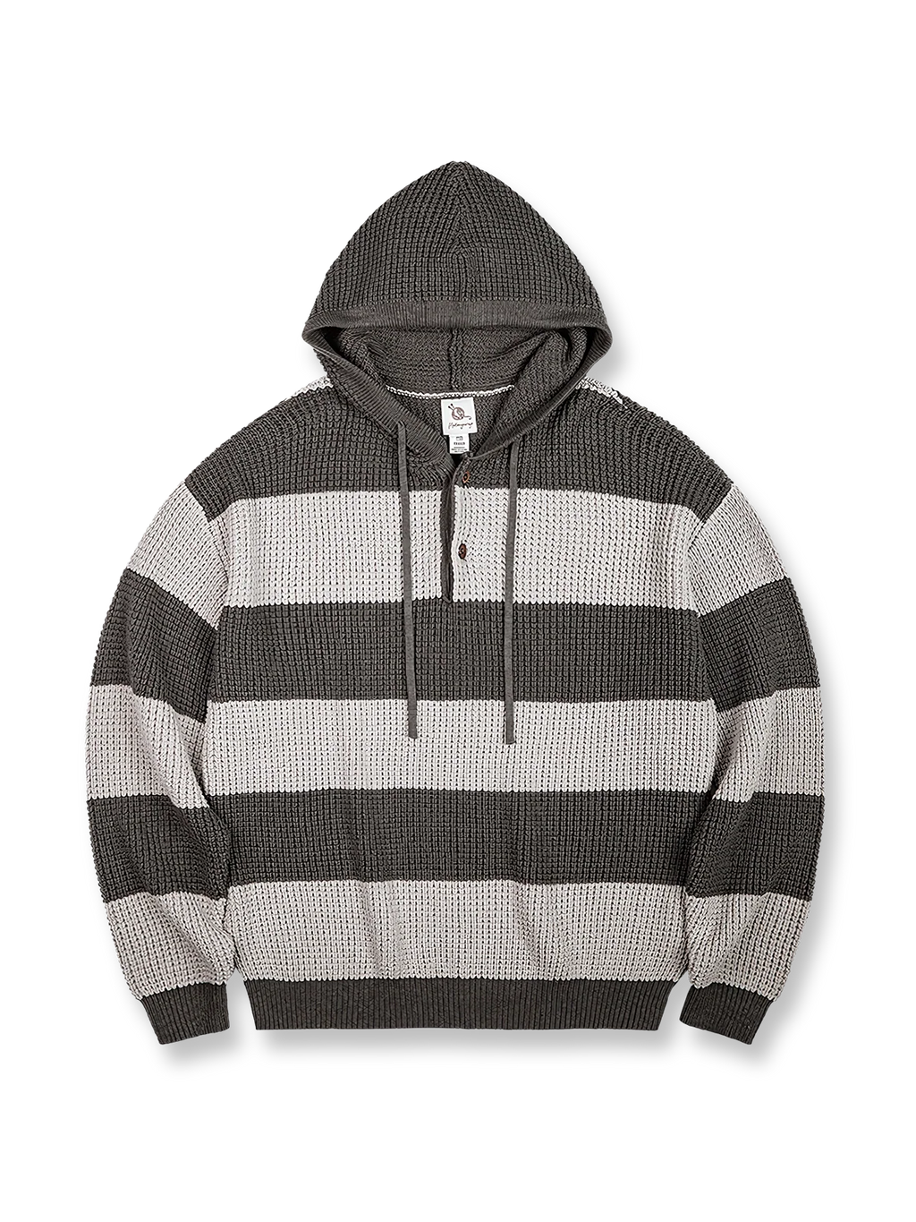 レオ ボーダー ニット パーカ