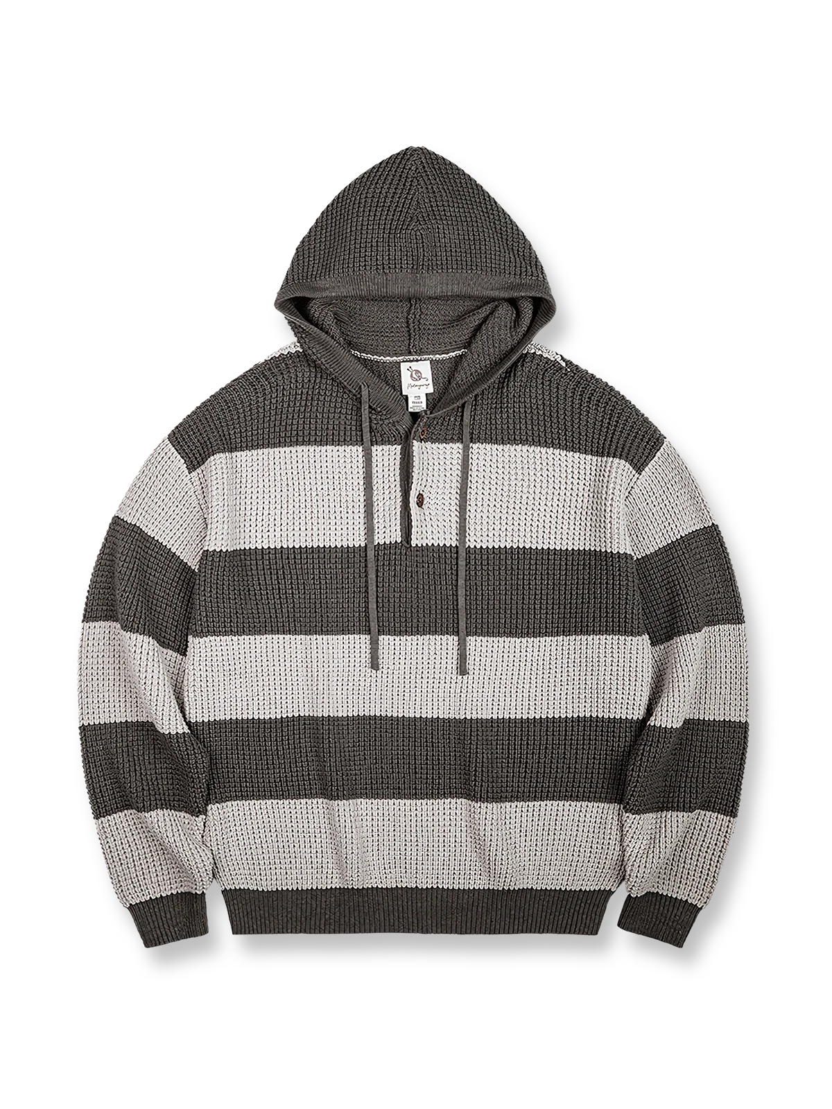 レオ ボーダー ニット パーカ