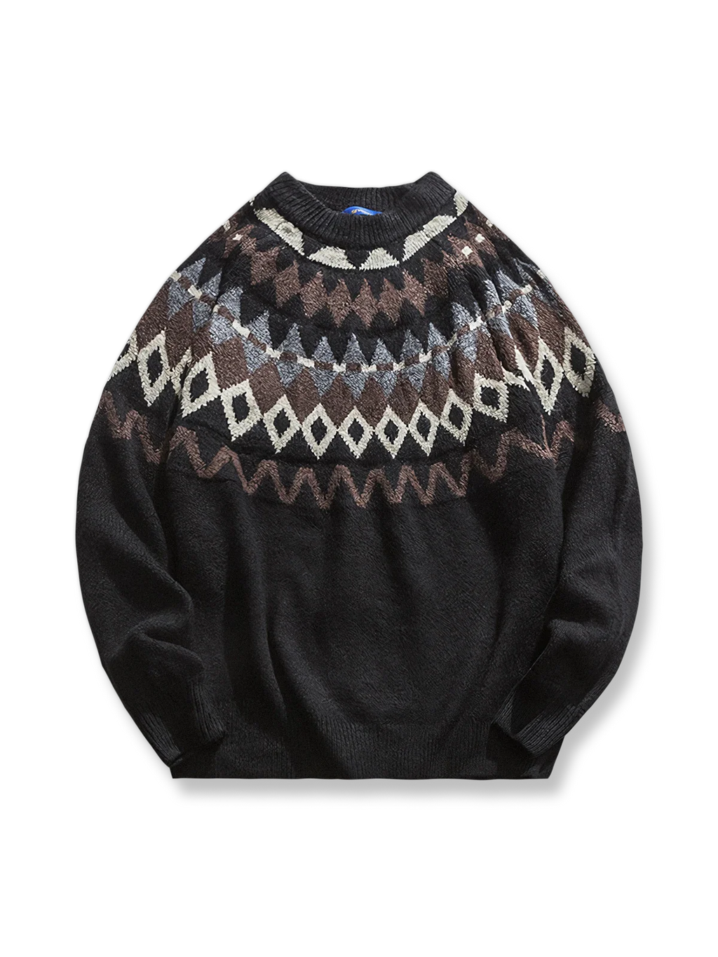 ユウキ ノルディック パターン ニットセーター