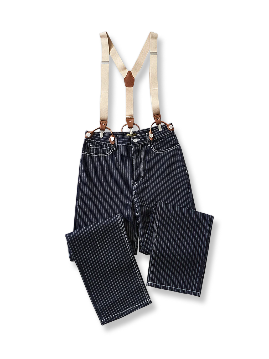 レンヴィンテージサスペンダーデニム