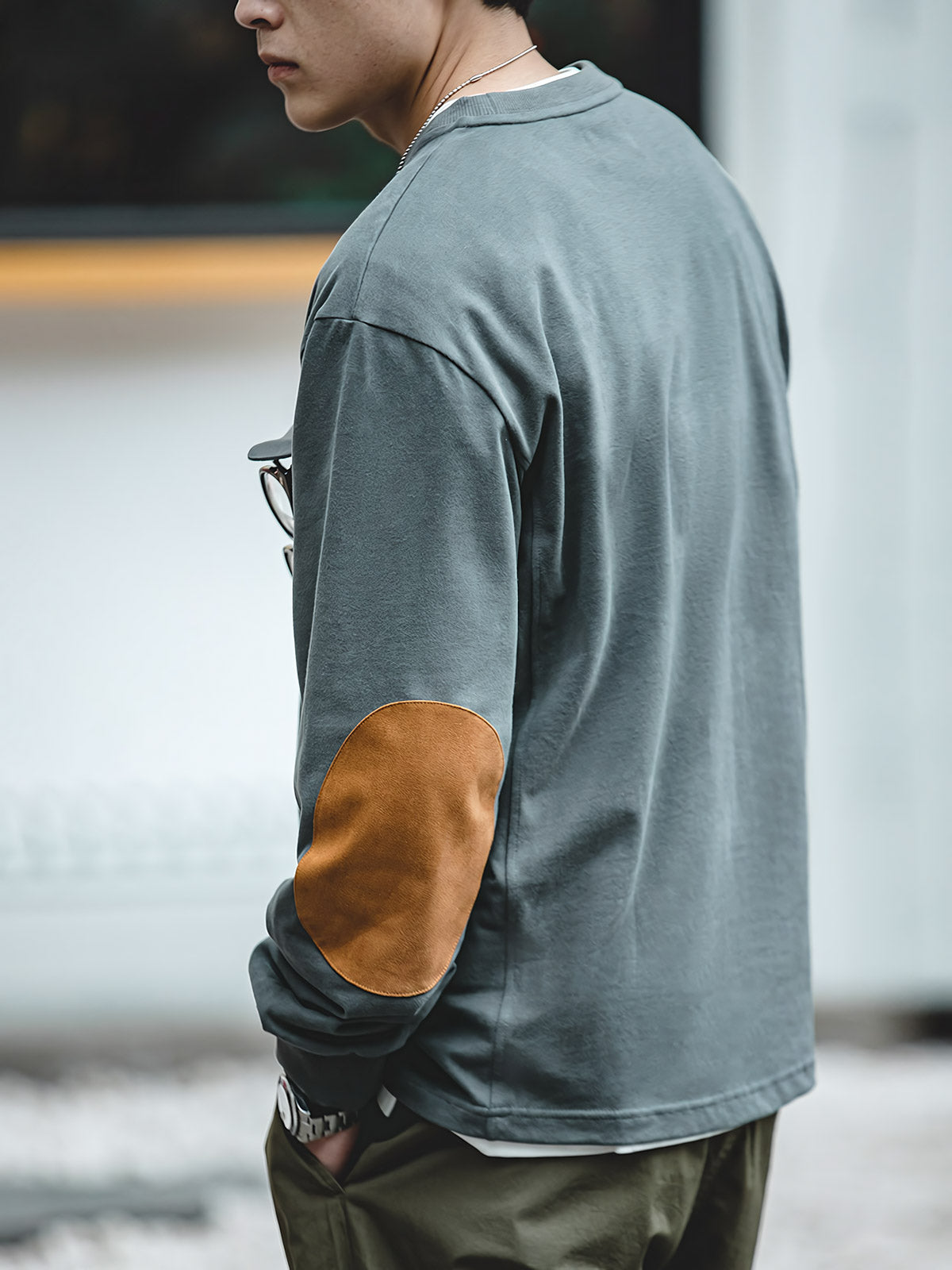 ユウ ワークポケットロングスリーブTシャツ