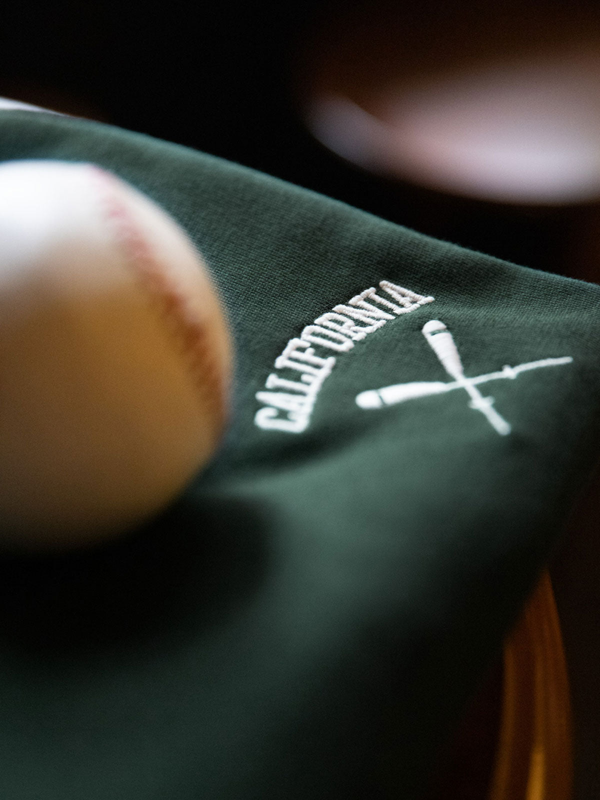 グリーンラガーシャツ｜カリフォルニアプリントデザイン