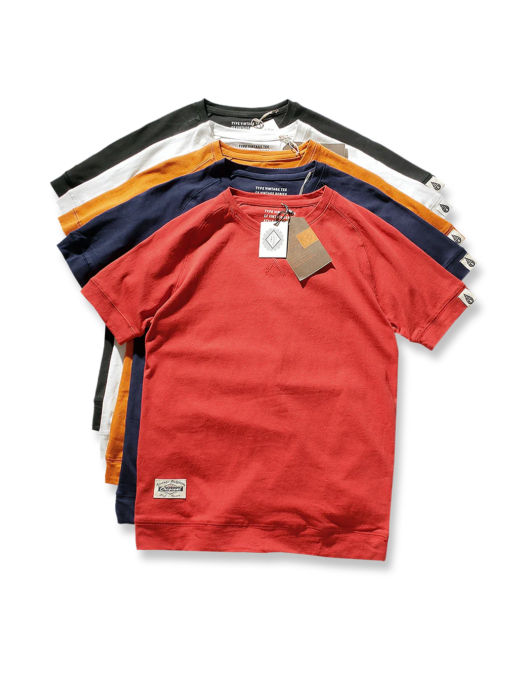 クルーネック半袖Tシャツ｜豊富な5カラー展開