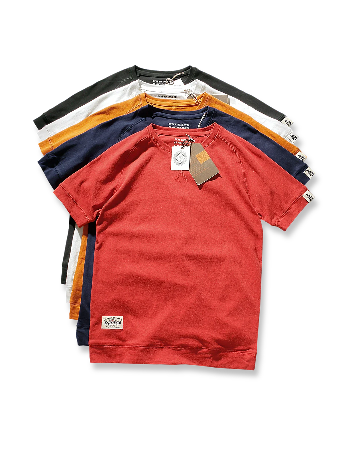 クルーネック半袖Tシャツ｜豊富な5カラー展開