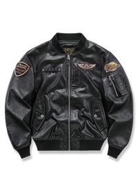 フェニックスエンブレムレザージャケット