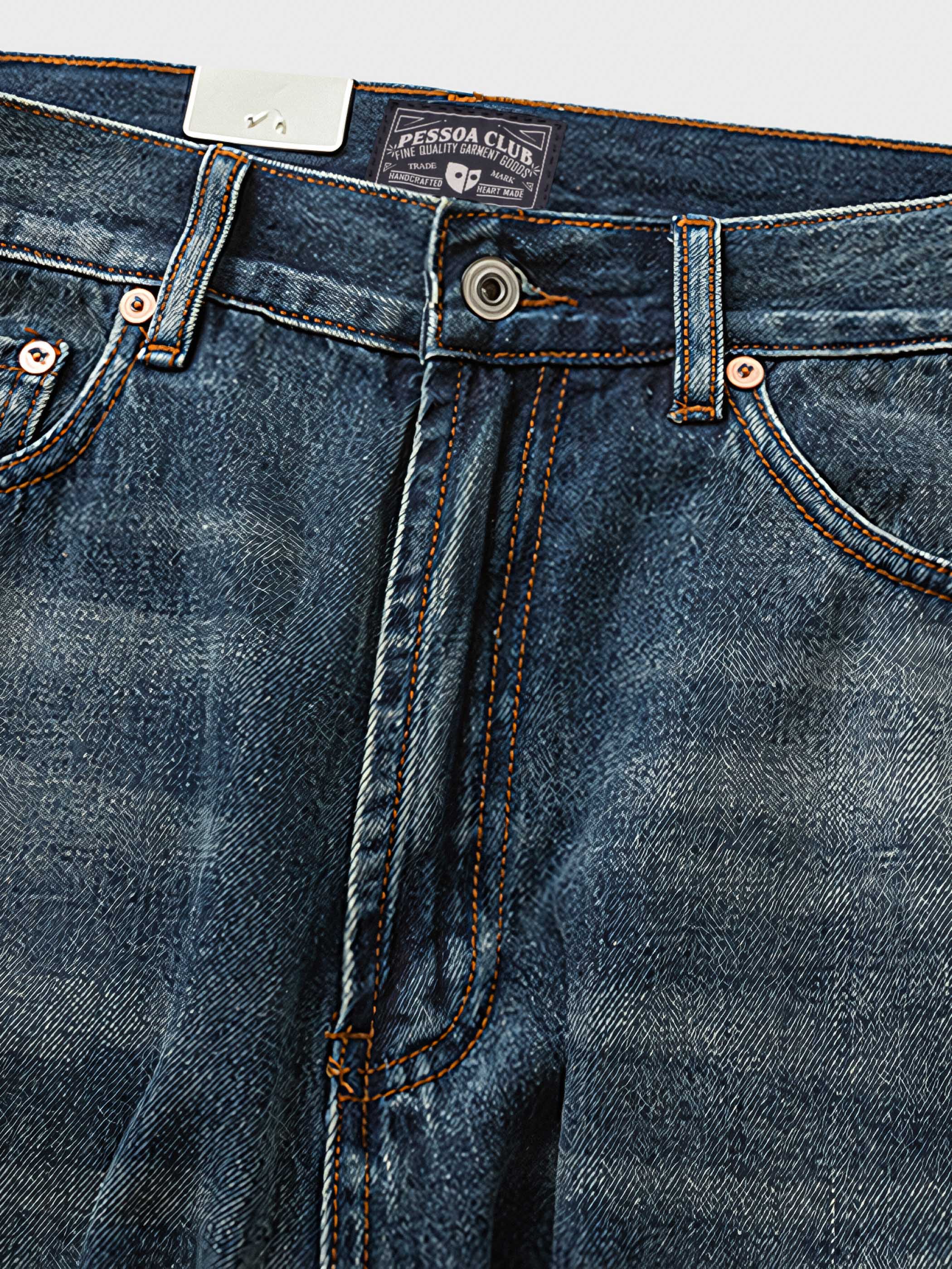 レオヴィンテージウォッシュデニム