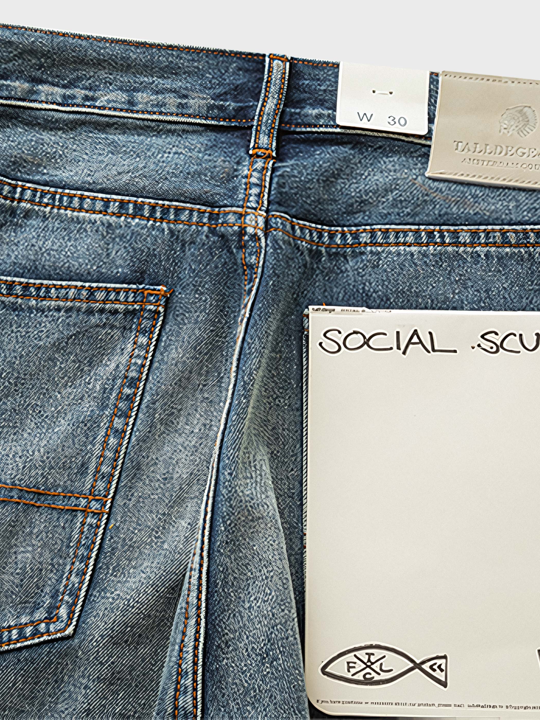 レオヴィンテージウォッシュデニム