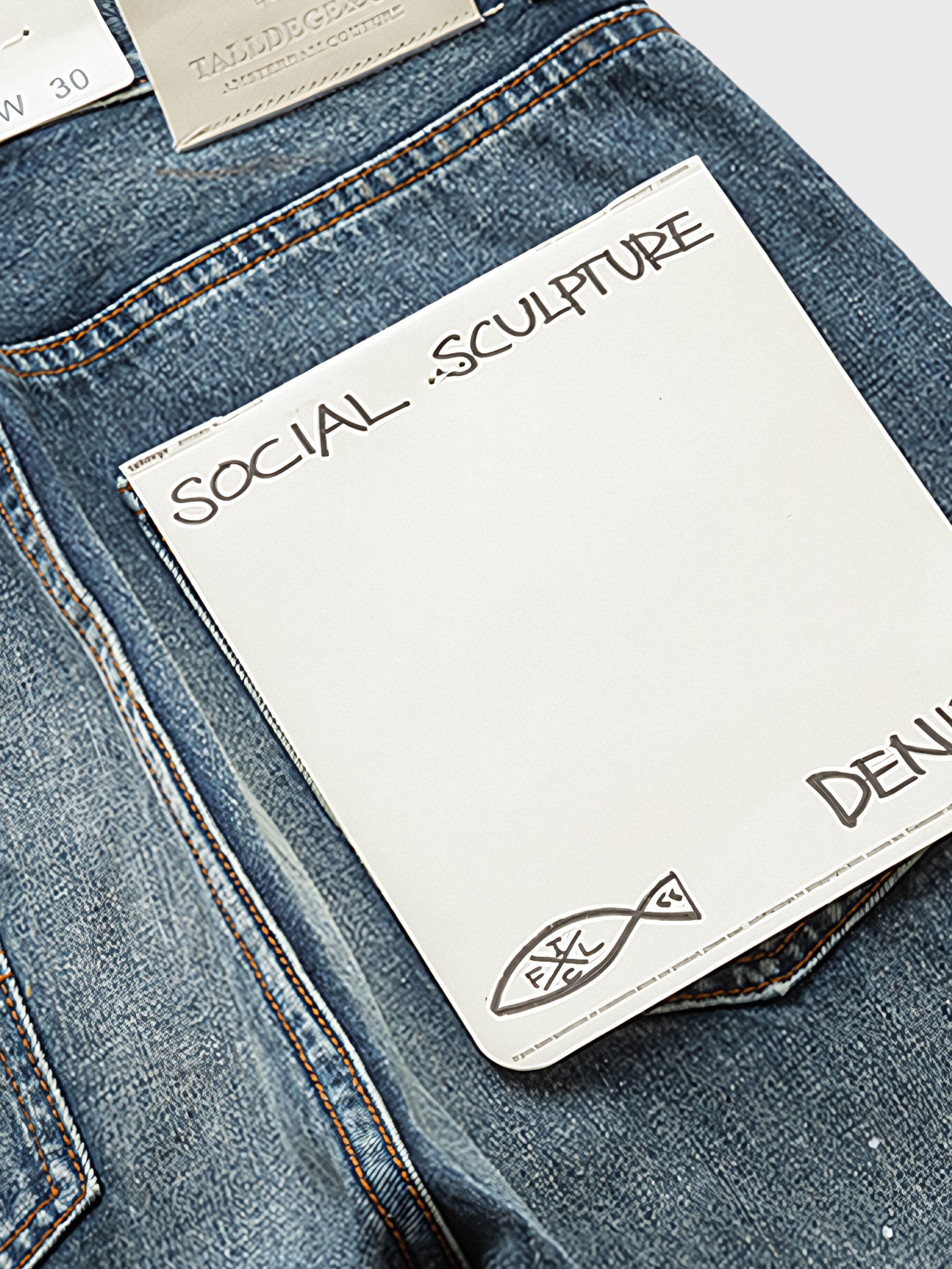 レオヴィンテージウォッシュデニム