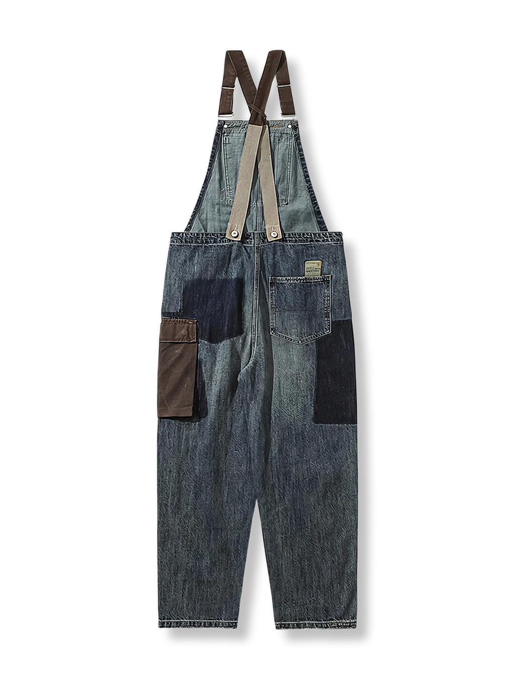 ダイチ インディゴ ダメージデニム オーバーオール