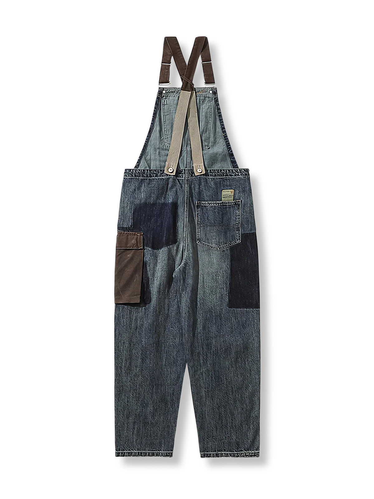 ダイチ インディゴ ダメージデニム オーバーオール