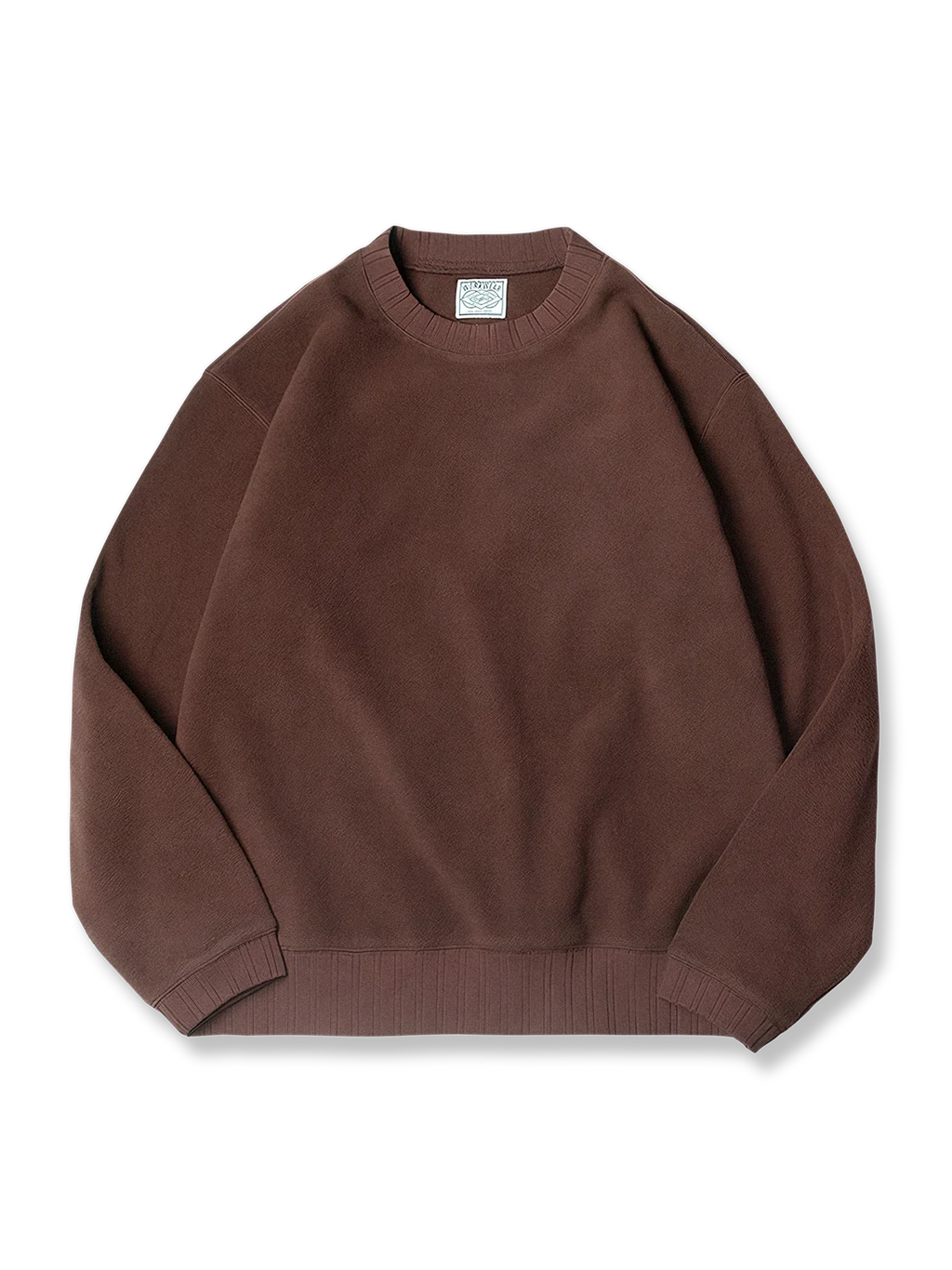 レン クルーネック フリーススウェット