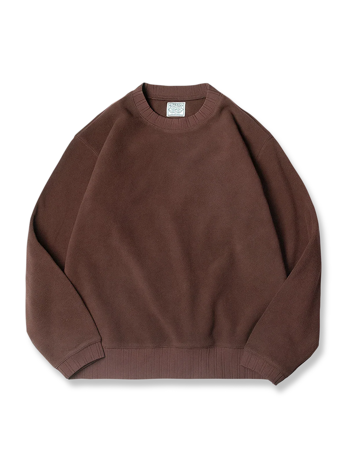 レン クルーネック フリーススウェット