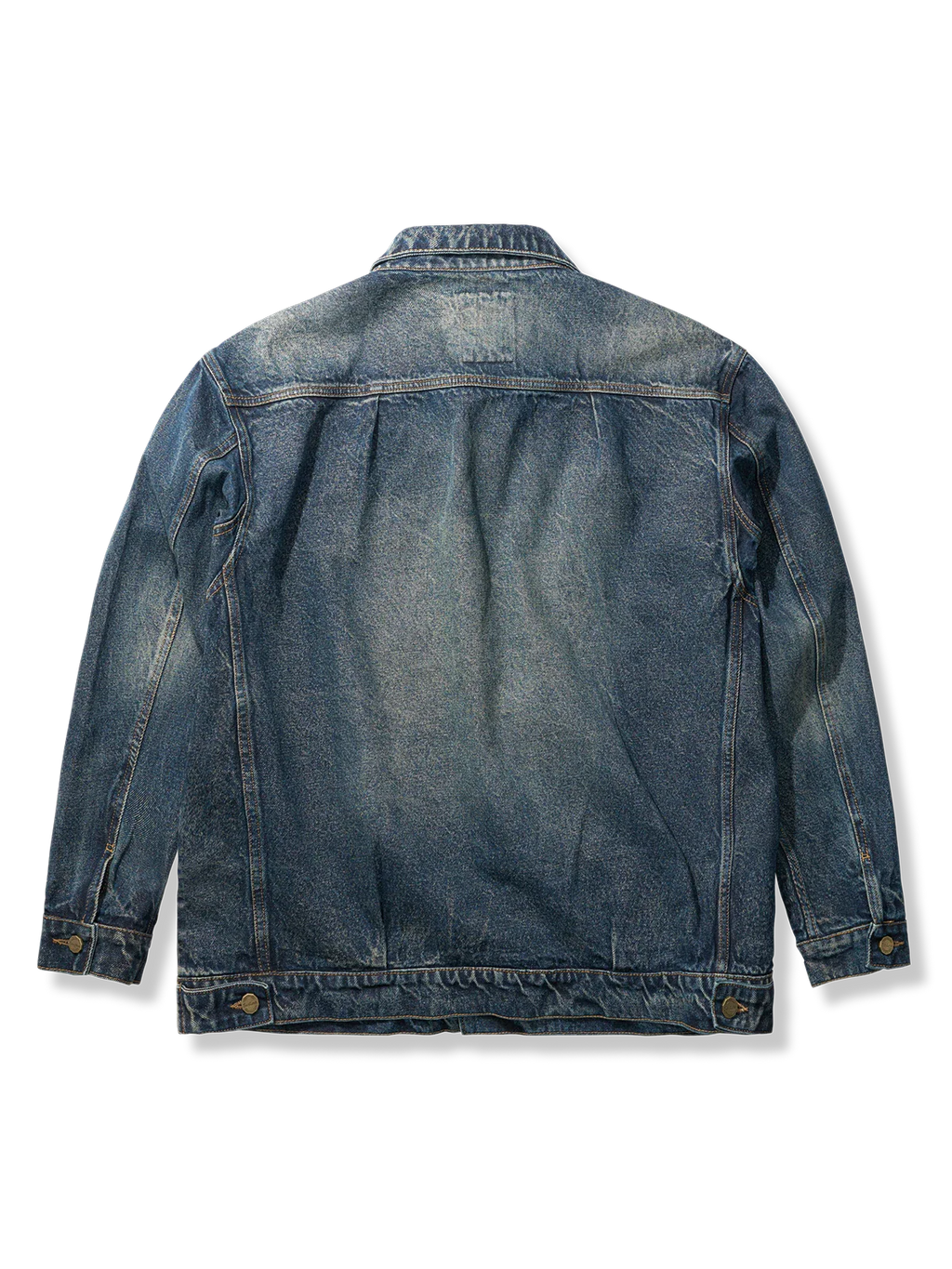 ブルーリクミリタリーデニムジャケット