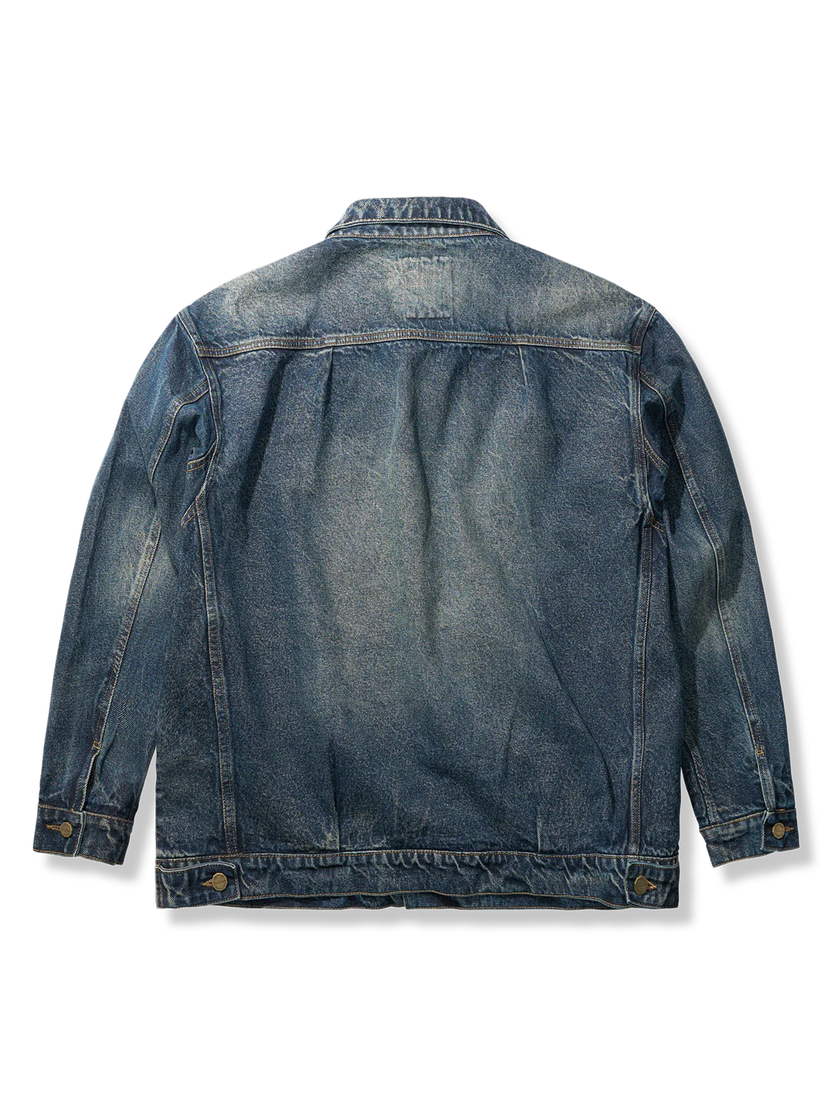 ブルーリクミリタリーデニムジャケット