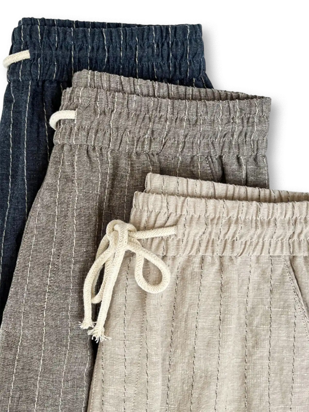 チノストライプリラックスパンツ