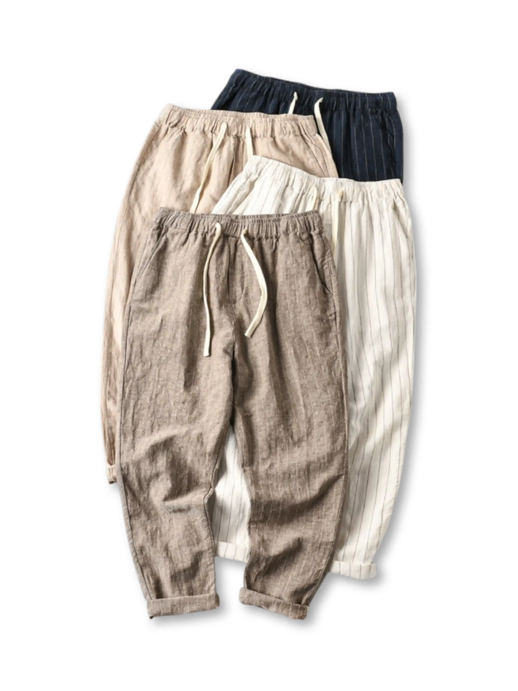 チノストライプリラックスパンツ