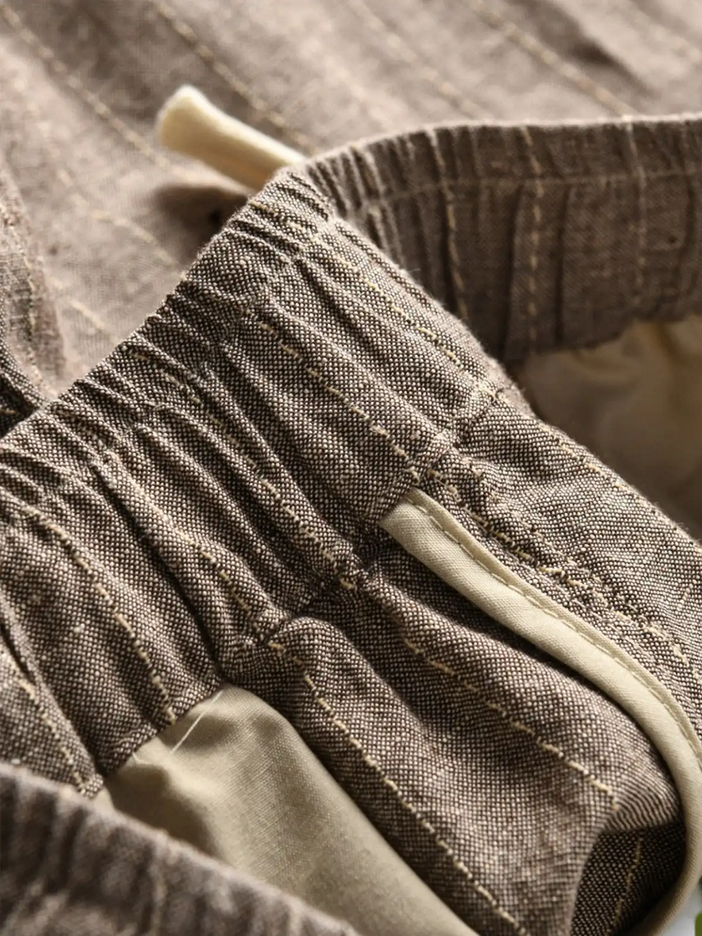 チノストライプリラックスパンツ