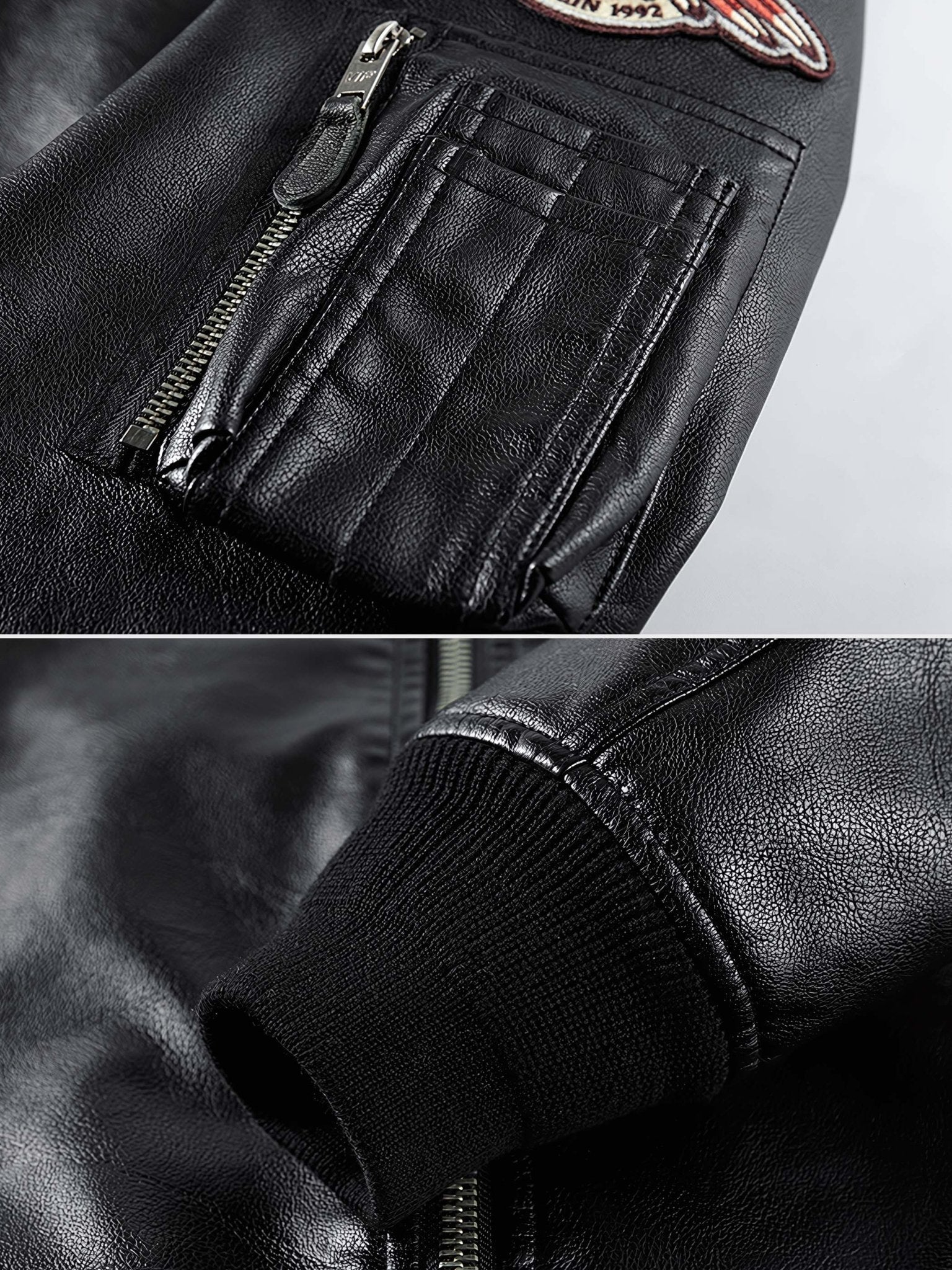 フェニックスエンブレムレザージャケット