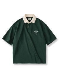 グリーンラガーシャツ｜カリフォルニアプリントデザイン