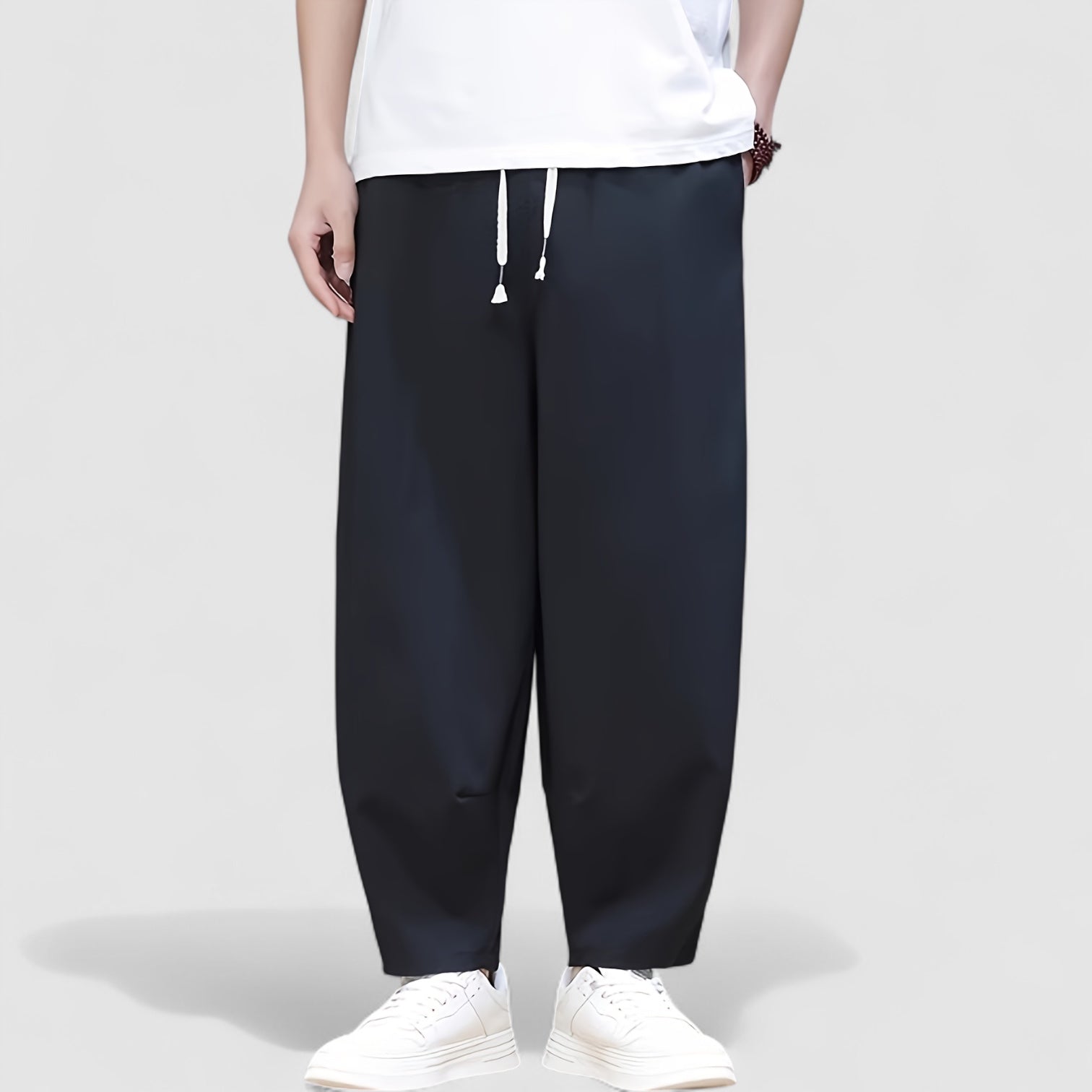 ソウマ ワイドドレープ パンツ