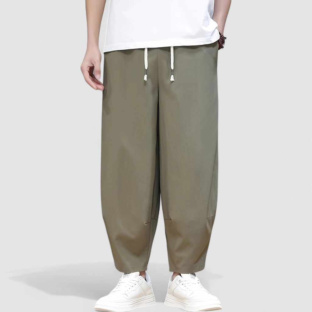 ソウマ ワイドドレープ パンツ