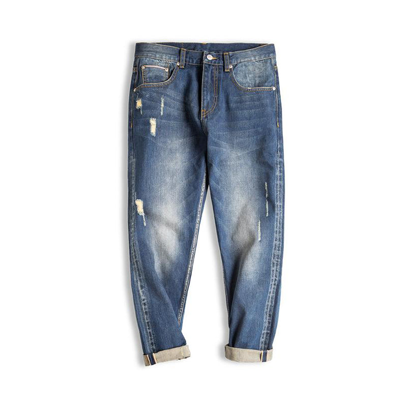 ソウイ ヴィンテージウォッシュデニムジーンズ