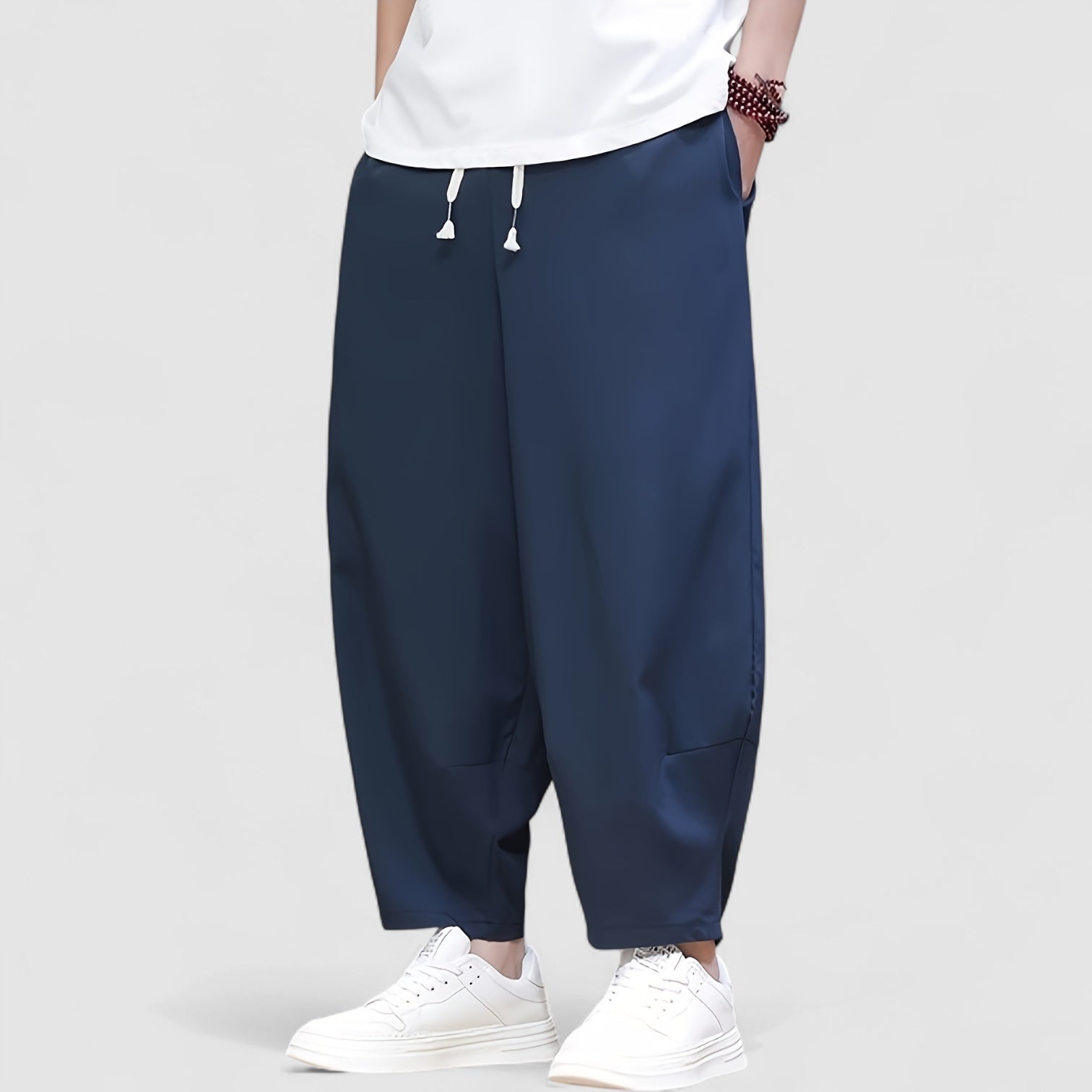 ソウマ ワイドドレープ パンツ