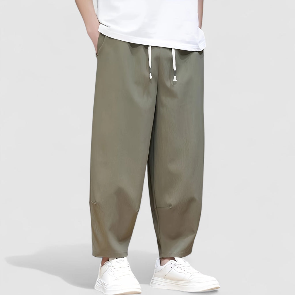 ソウマ ワイドドレープ パンツ