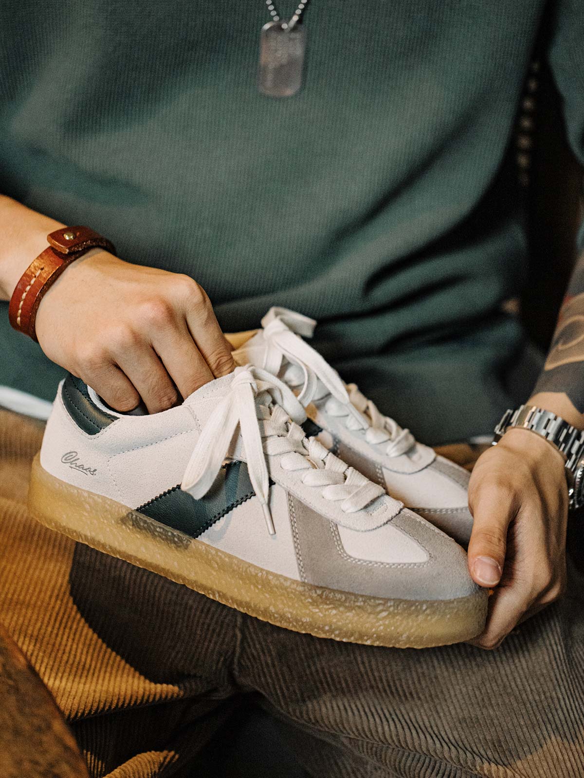 ショウ ジャーマントレーナー スニーカー