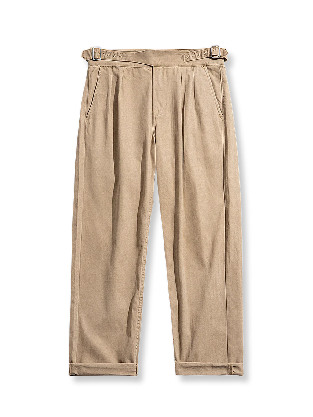 レン ワイドテーパード カーゴパンツ