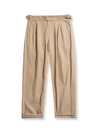 レン ワイドテーパード カーゴパンツ