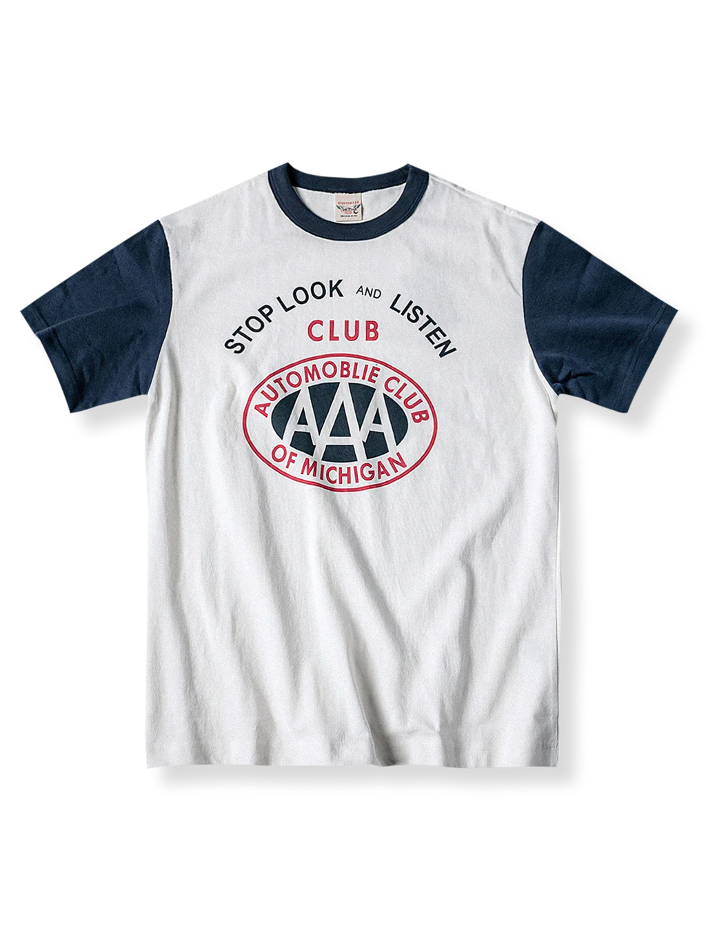 ヴィンテージ風ラグランTシャツ